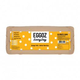 EGGOZ EVERY DAY FRESH WHITE EGGS-10PC
